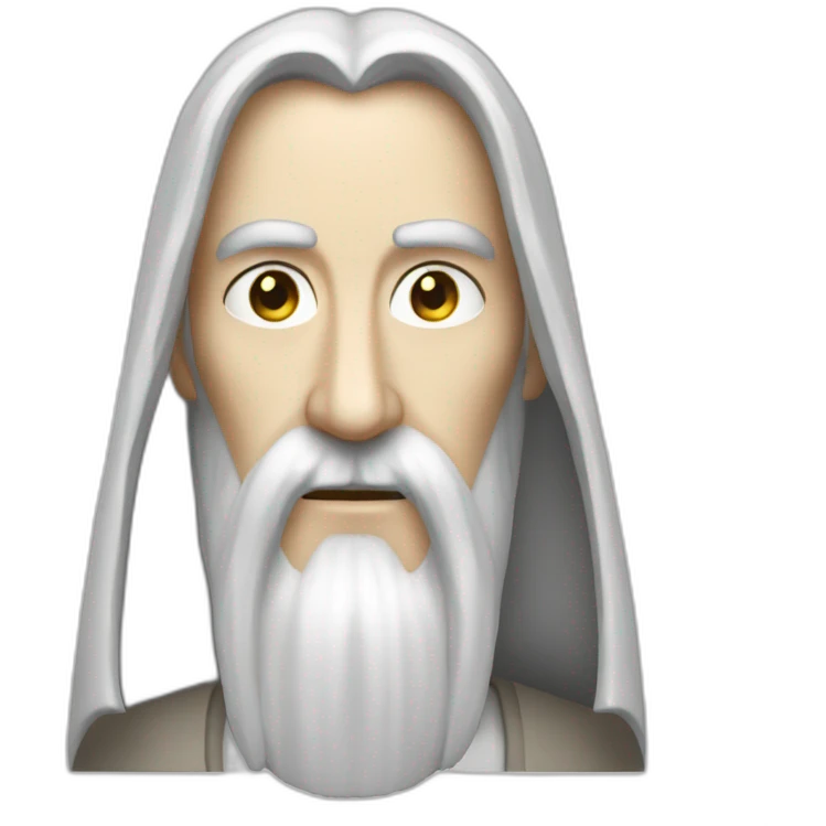 Saruman the white emoji