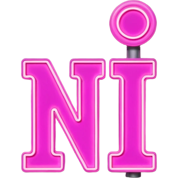 Pink New-York sign  emoji