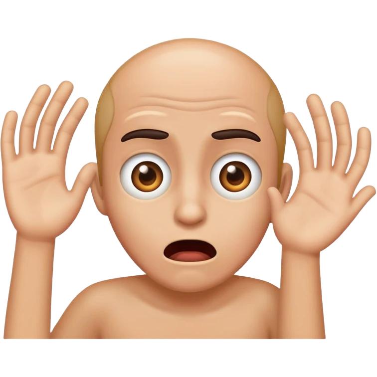 Scared silly emoji