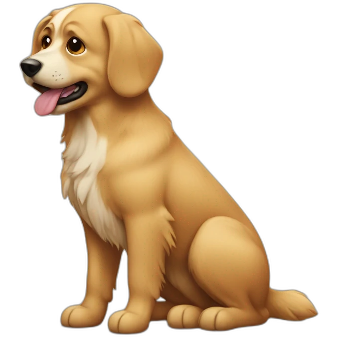 Perro en peluquería emoji