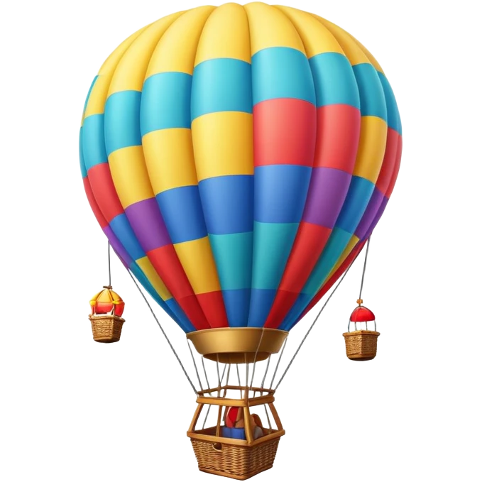 Hot air balloon rid emoji