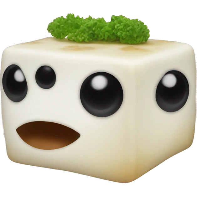 Fish face tofu emoji