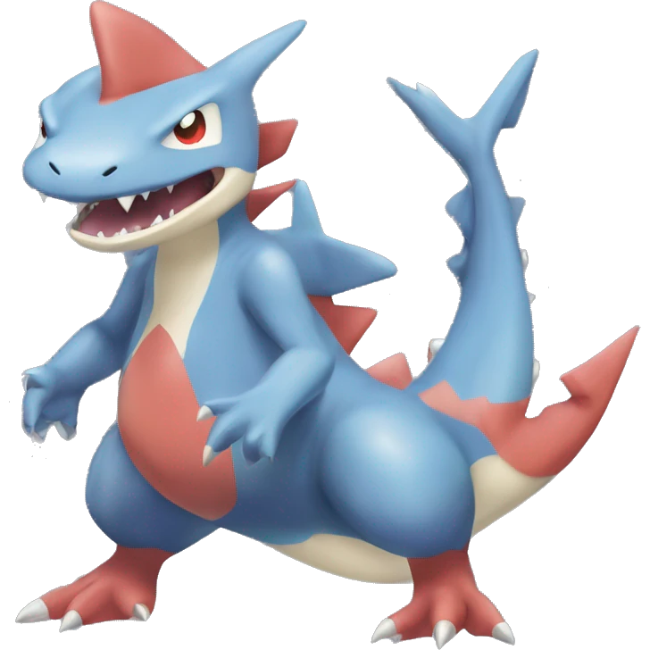 Latios-Sharpedo-Charmeleon-Gible-Gabite-Larvitar-Fakémon-Fusion Full Body emoji