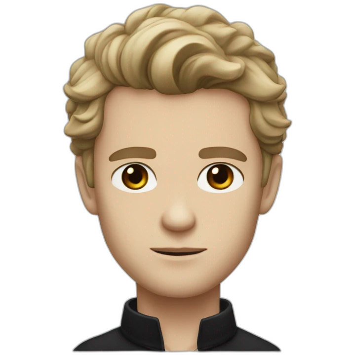 Klaus mikaelson realistic detailed emoji