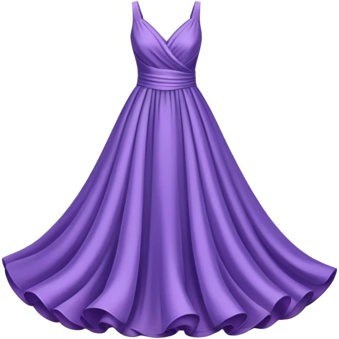 purple dress emoji