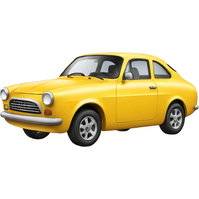 Mano carro automotriz  emoji