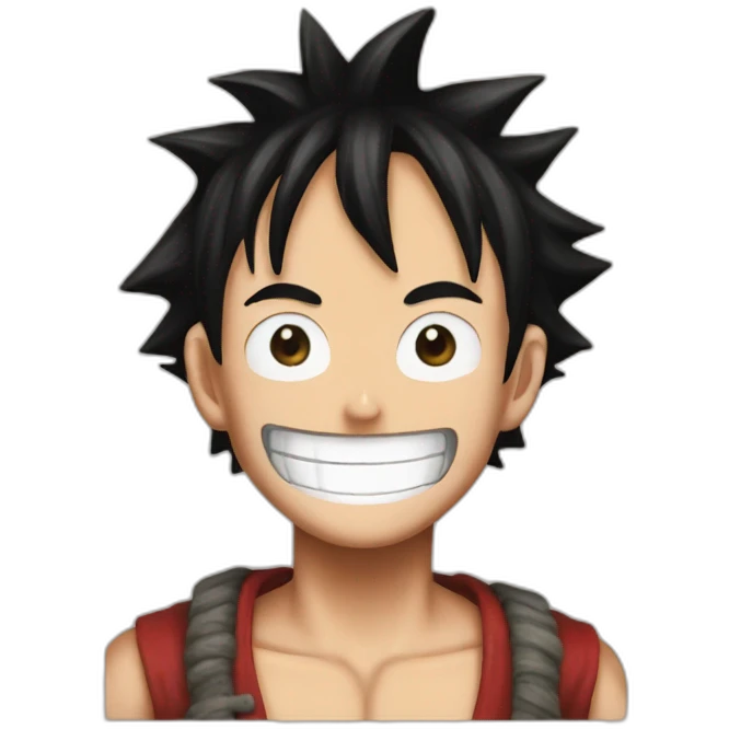 One pice luffy emoji