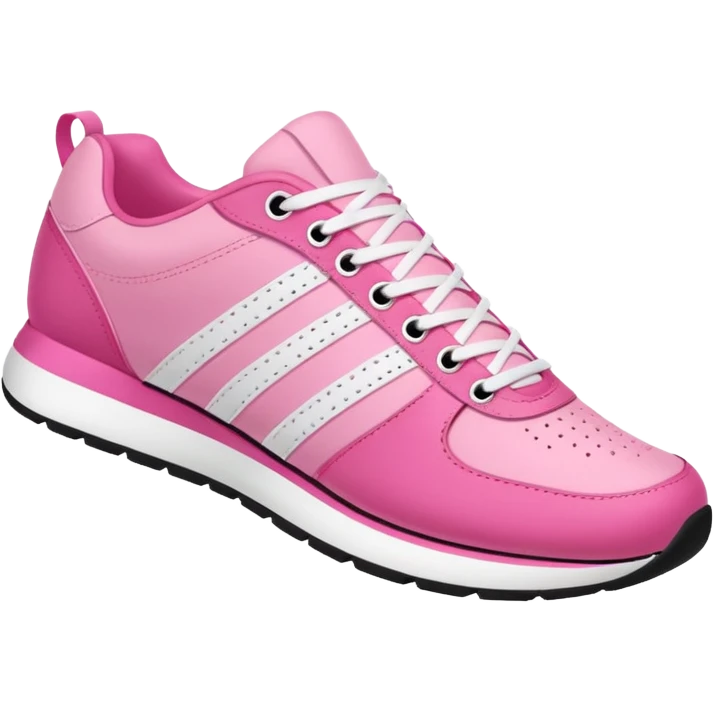 pink sport shoe emoji