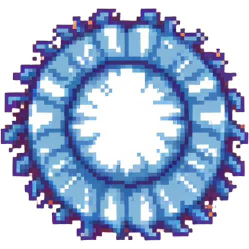 blue shockwave emoji