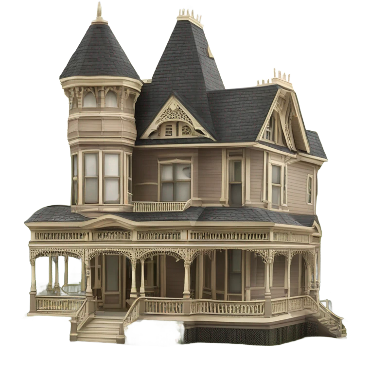 victorian house  emoji