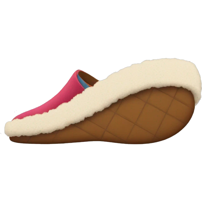 Slipper flicking  emoji