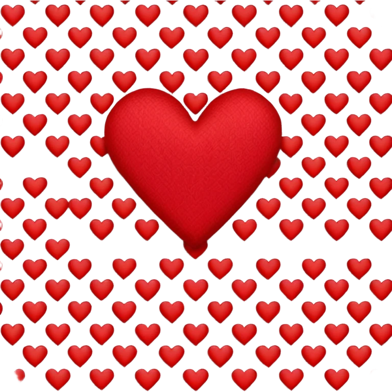 fabric with heart pattern, smart fabric, high-tech textile emoji