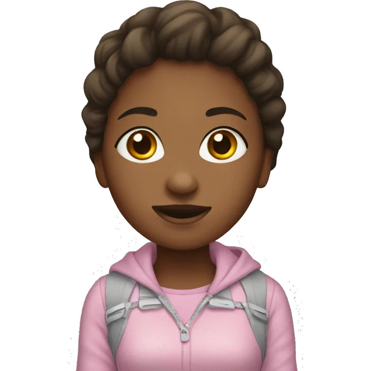Girl with Ugs on emoji