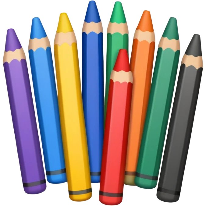 Crayons emoji