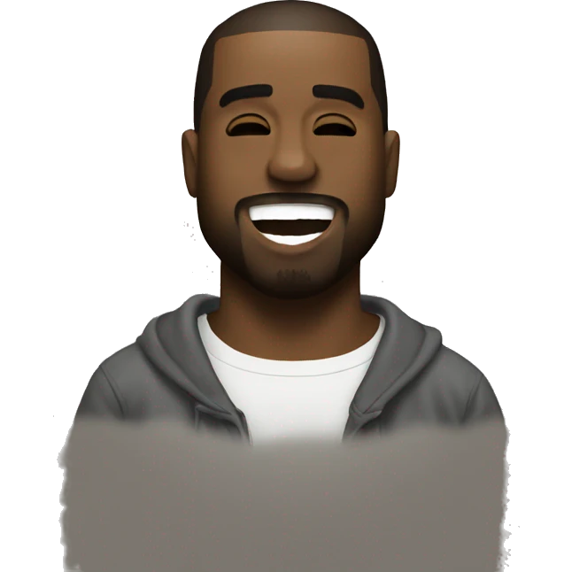 Kanye west happy emoji