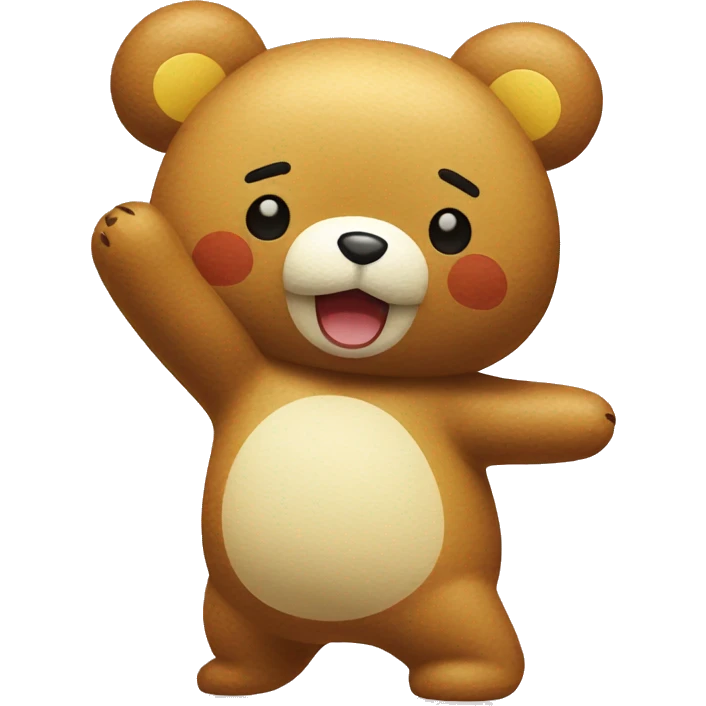 Rilakkuma dancing  emoji