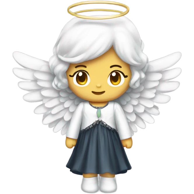 angel hello kitty  emoji