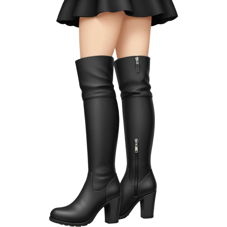 kiss femdom boot emoji