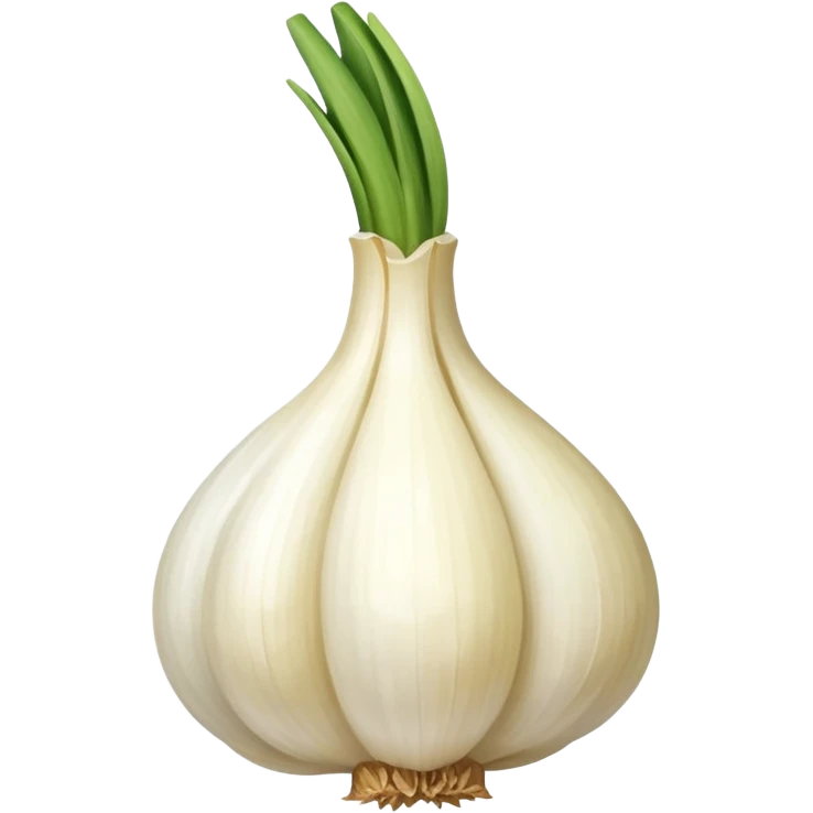 single garlic piece emoji