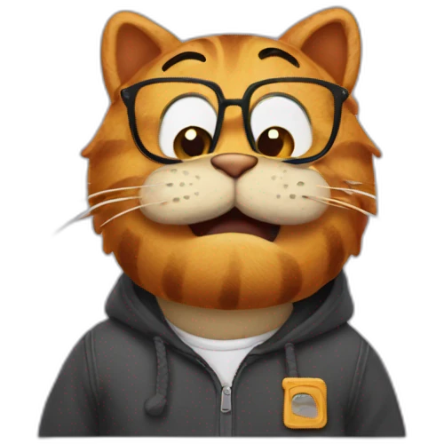Garfield emoji
