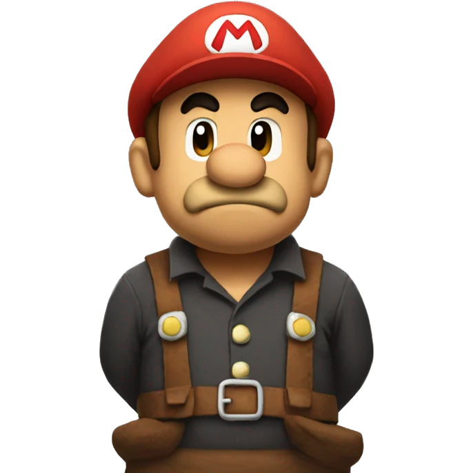 Sad goomba mario emoji