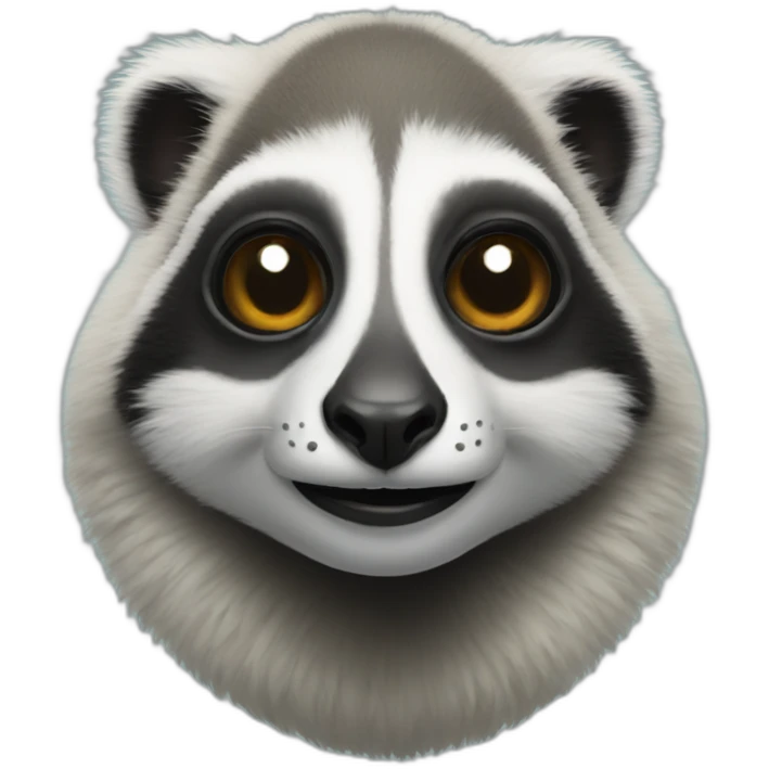 lemur-hooded emoji