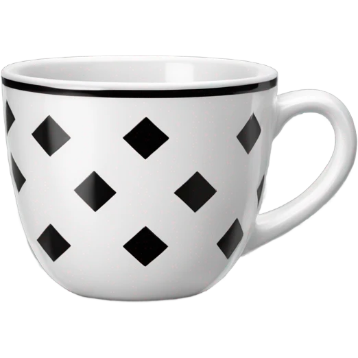 Vintage diner mug emoji