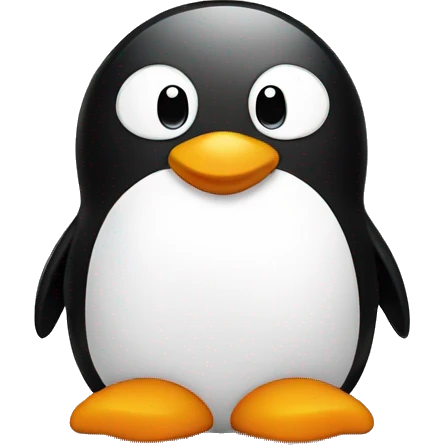 penguin and penguin emoji