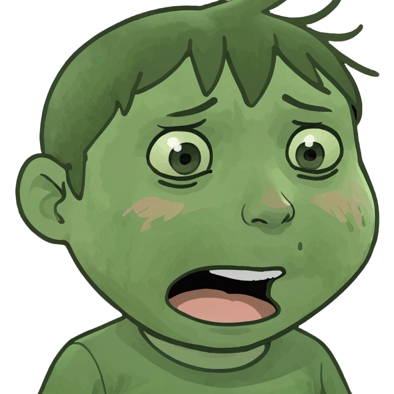 A kid that’s is crying  emoji