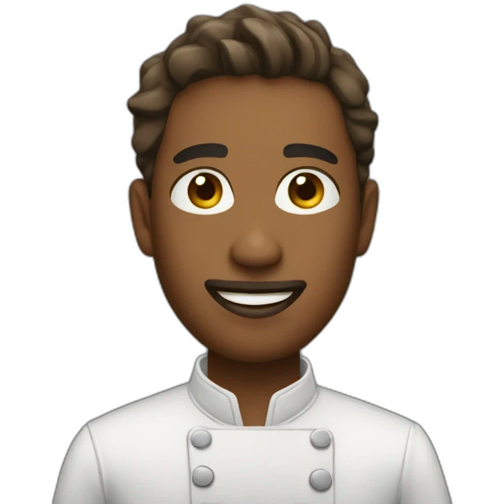 Saïd the canteen staff emoji