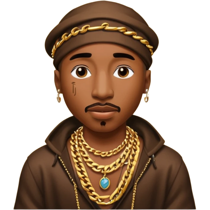 tupac qui chante emoji