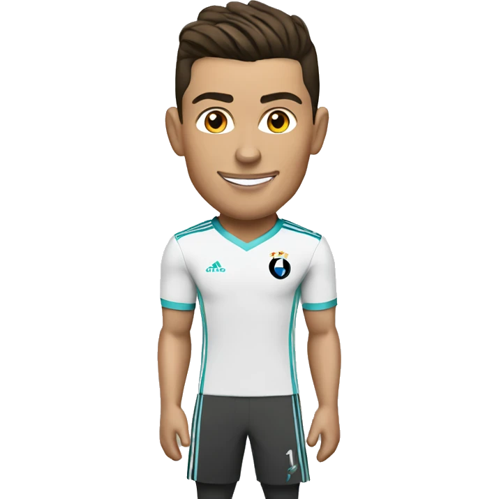 Cristiano Ronaldo with bmw emoji