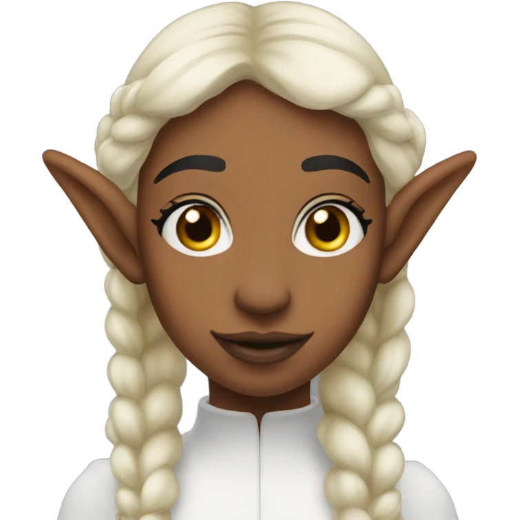 Elf clear lip close  emoji