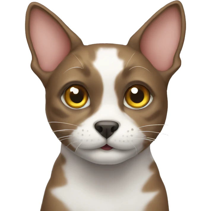 Cat or dog emoji