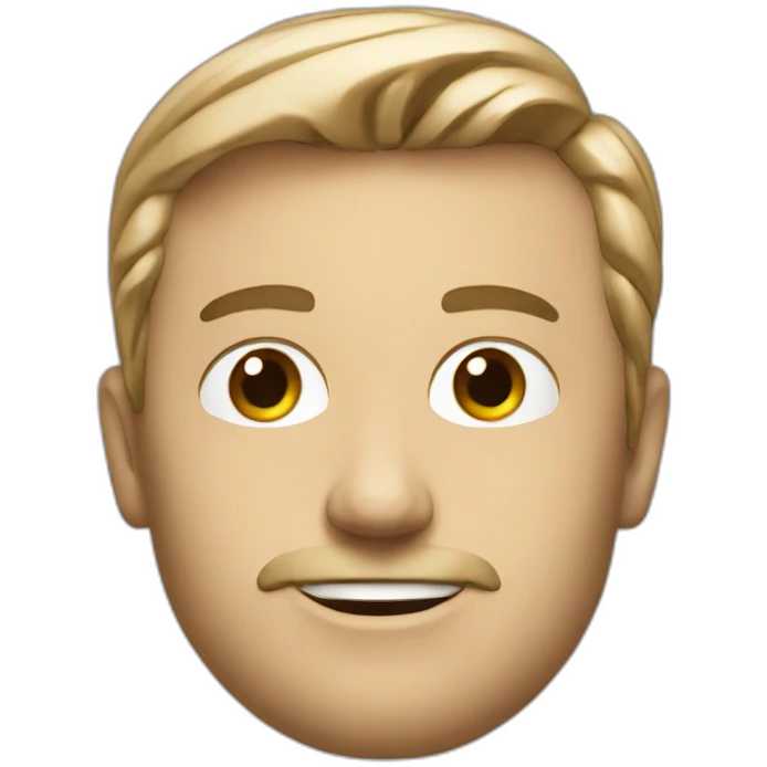 a handsome Danish CEO who owns an AI startup emoji