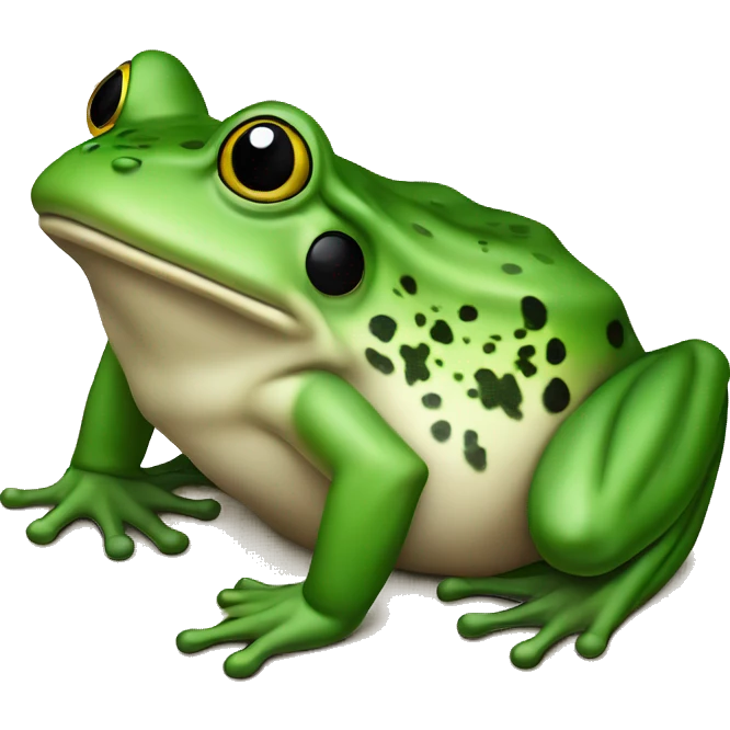 bull frog emoji