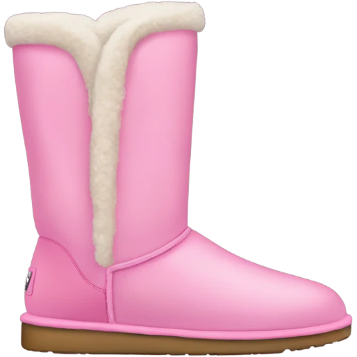 Pink Ugg boots emoji