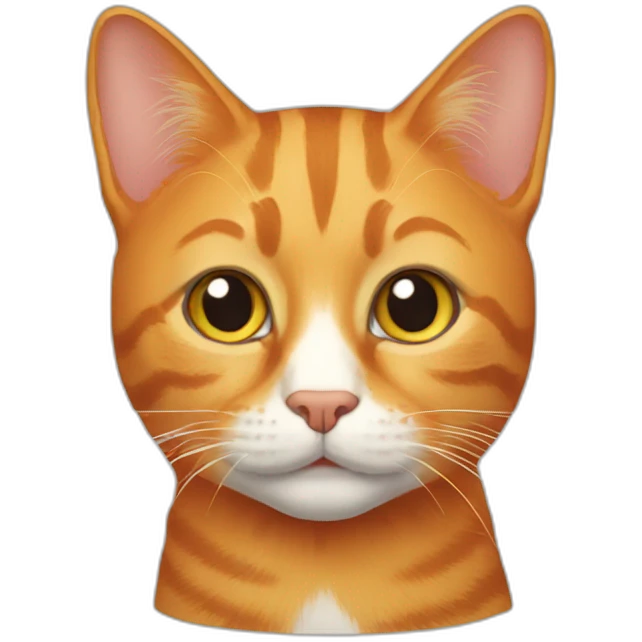 orange tabby cat emoji