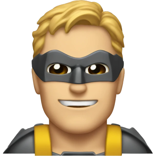 Batman buvant une bière  emoji