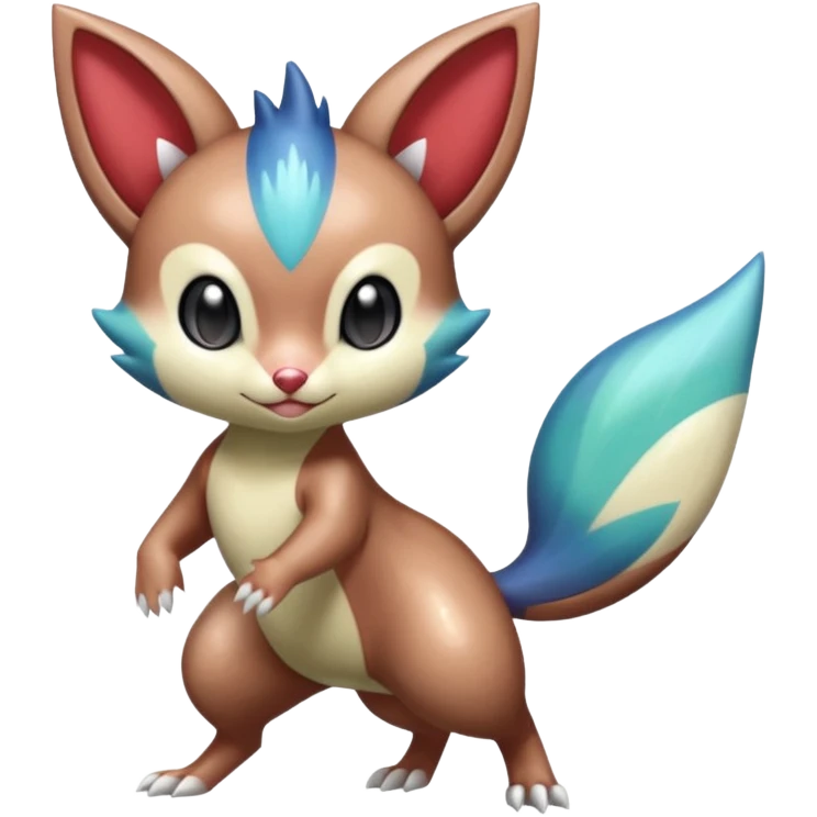Sneasel-Furret-Meloetta-fusion emoji