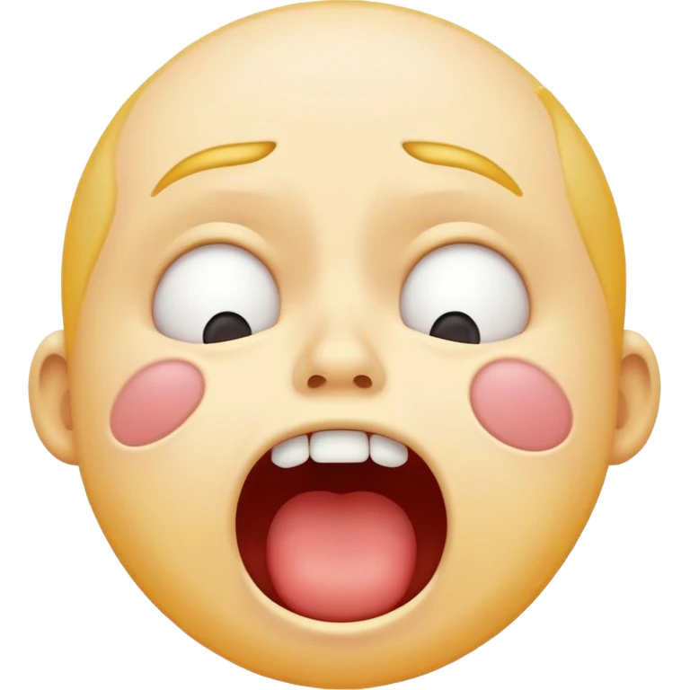 Egy fuldokló emoji aki saját magát folytogatja emoji