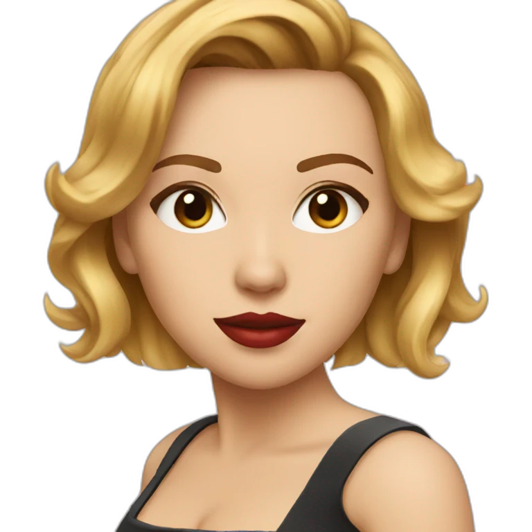 Scarlett johansson emoji