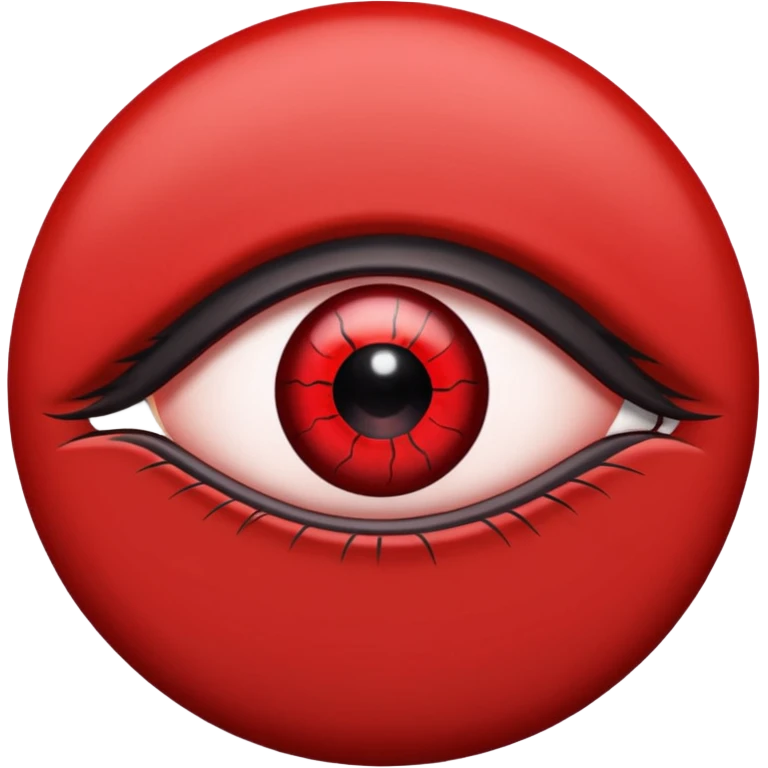 Itachi's sharing gun eye emoji