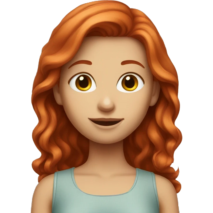 Redhead girl  emoji