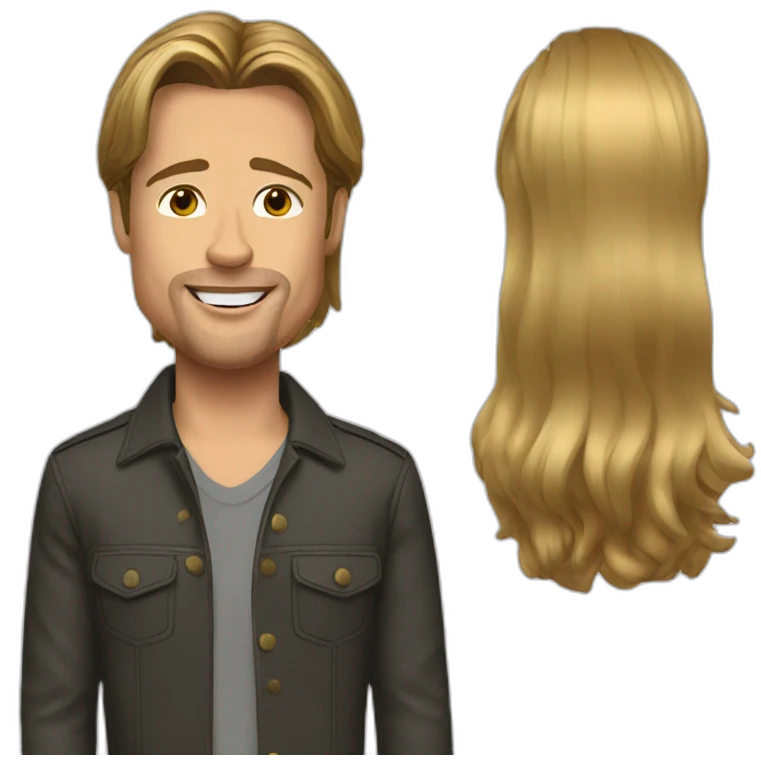 brad pitt emoji