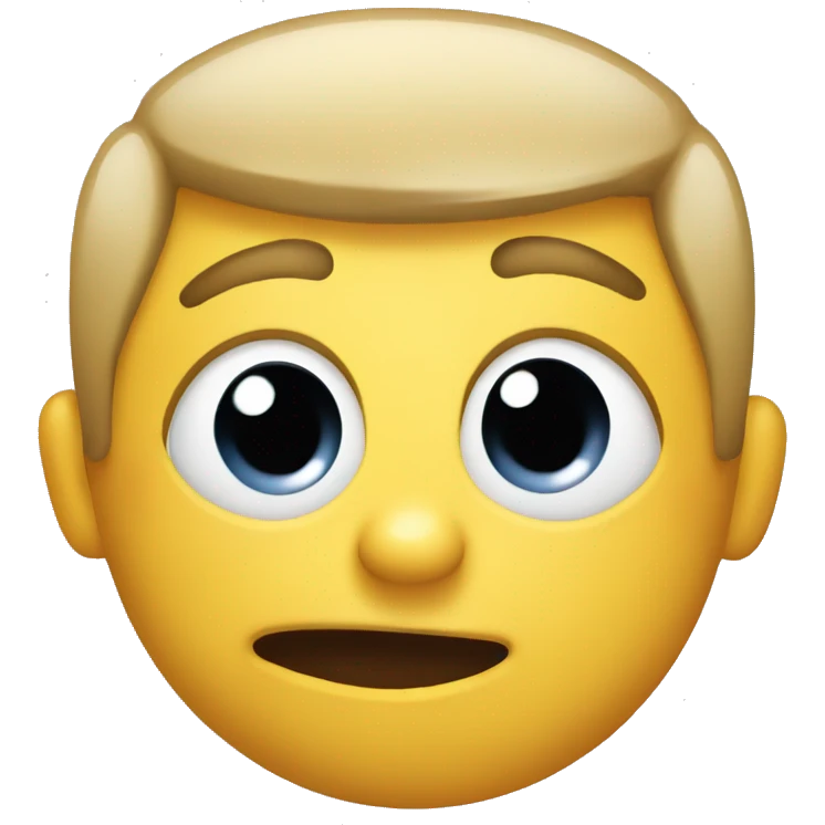 little awkward face with tongue on the right emoji