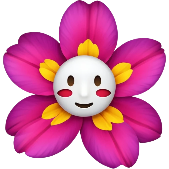 emoji for single flower without face emoji