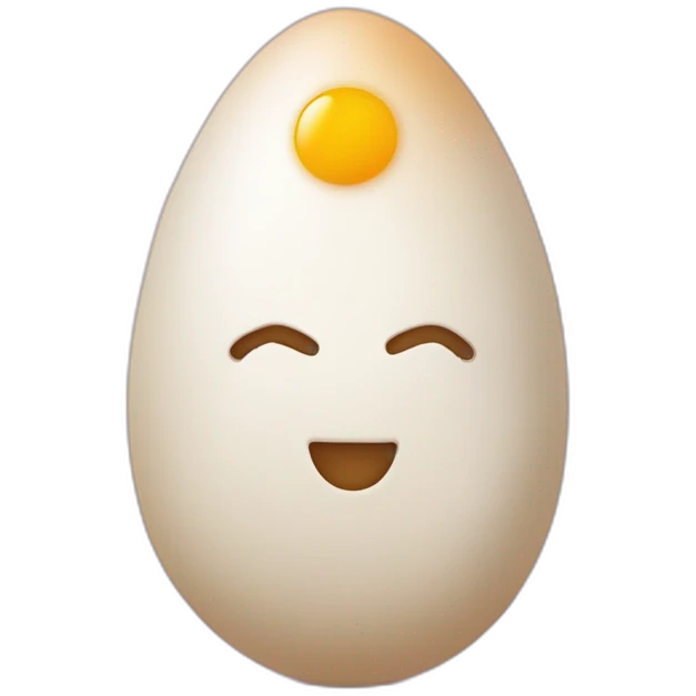 Oeuf de Pâques avec un S emoji