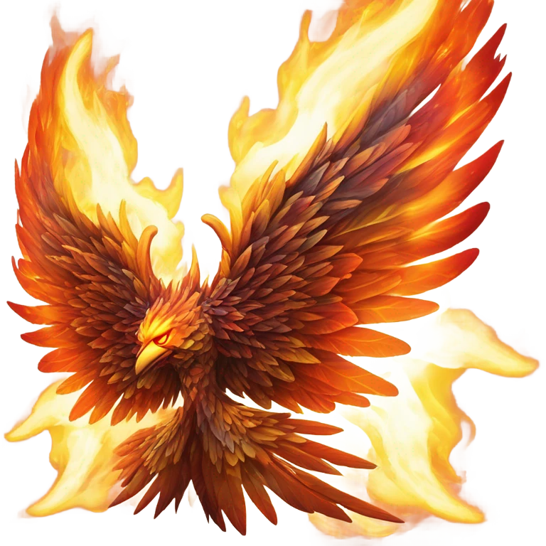 Fire wings emoji