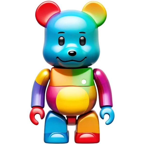 bearbrick collectible toy figure emoji
